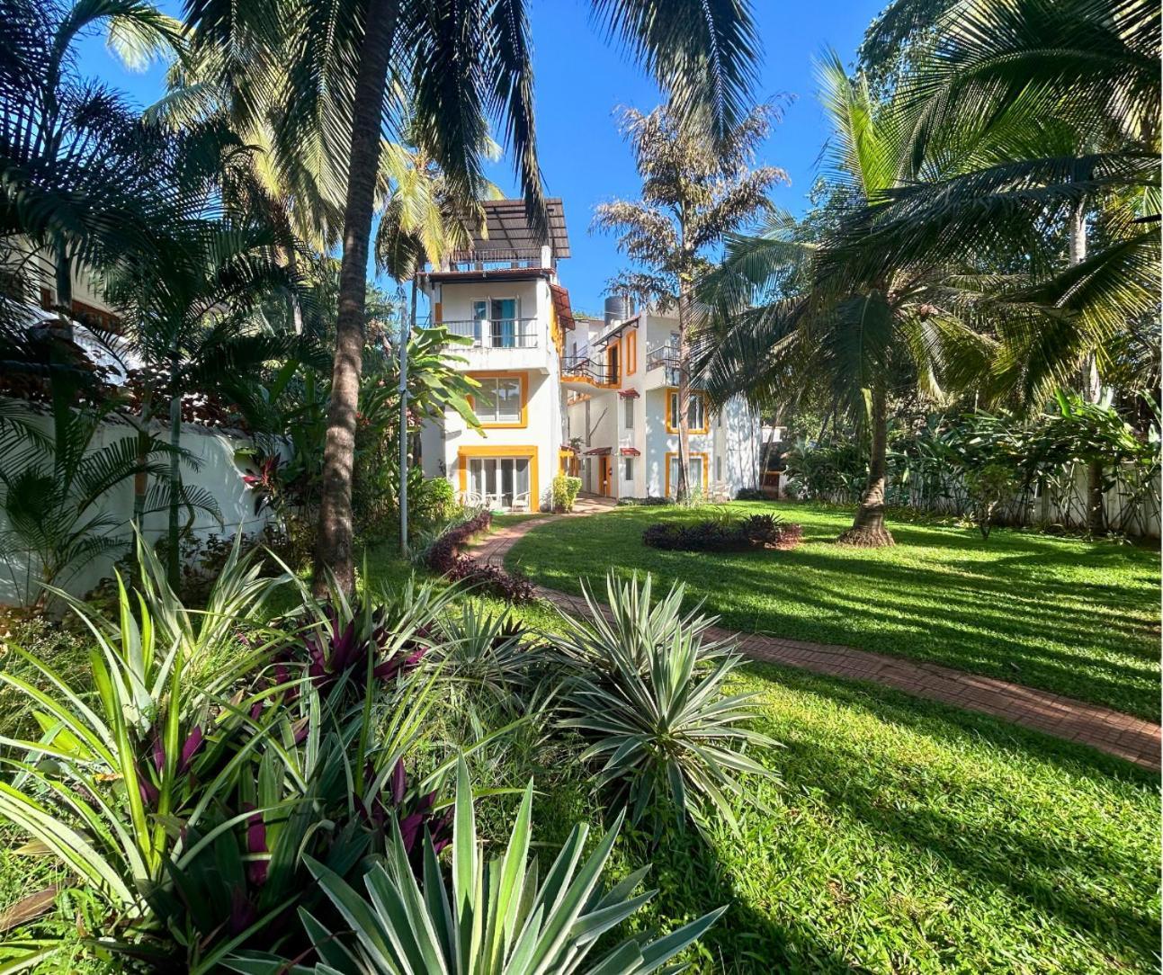 Jungle Hut-Annabelle'S Beach Apartments At Bernard Simao,Calangute,Goa 칸돌림 외부 사진