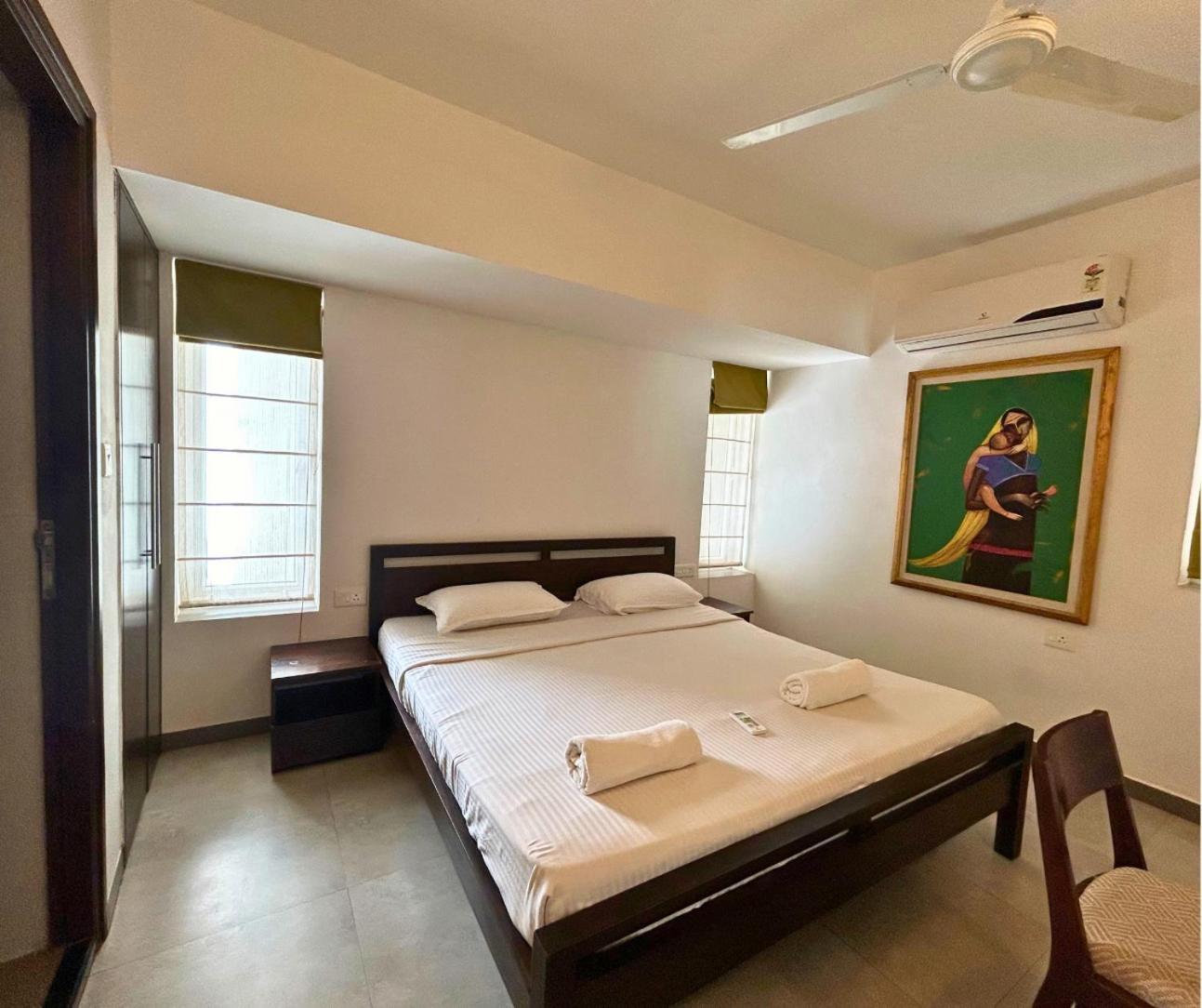 Jungle Hut-Annabelle'S Beach Apartments At Bernard Simao,Calangute,Goa 칸돌림 외부 사진