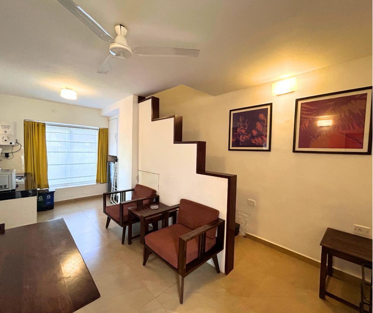 Jungle Hut-Annabelle'S Beach Apartments At Bernard Simao,Calangute,Goa 칸돌림 외부 사진